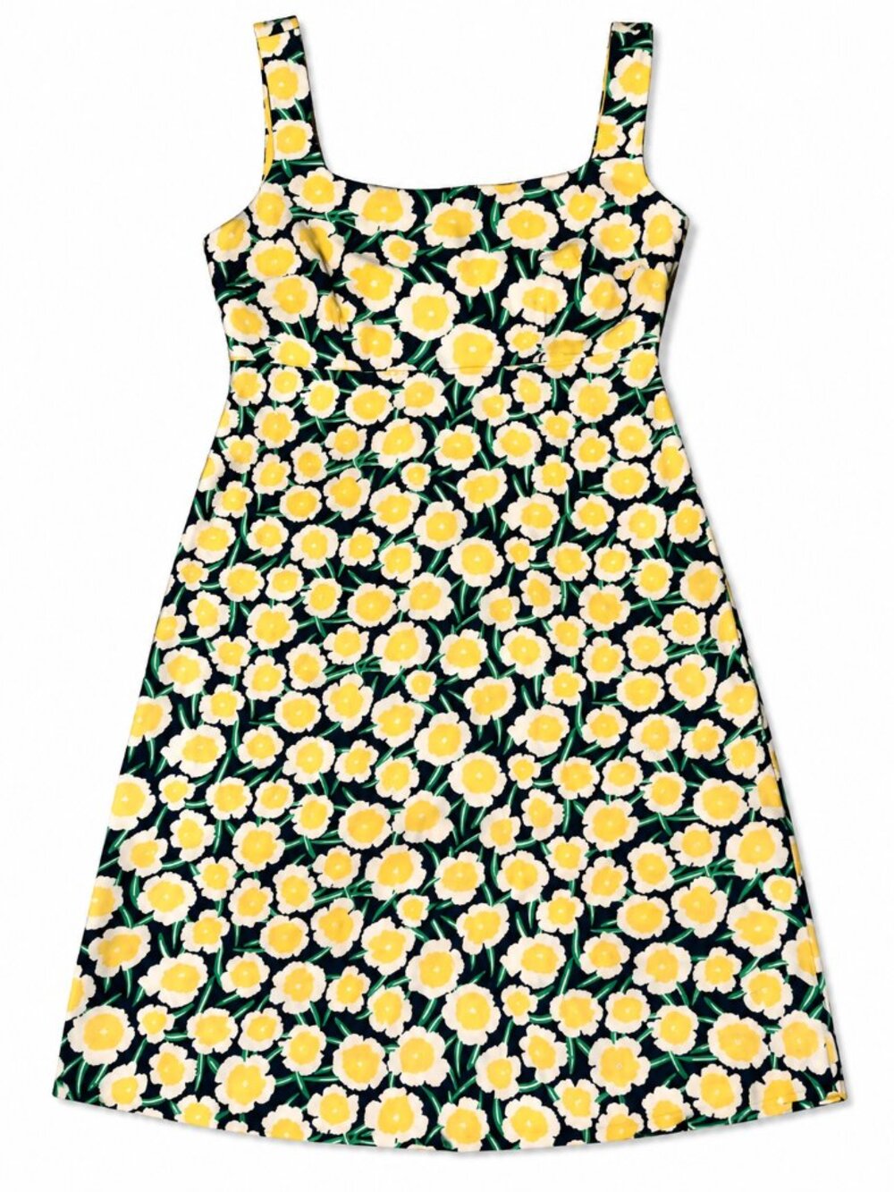 Yellow Poppy Mini Dress Sun for Target Diane von Furstenberg Size 00
